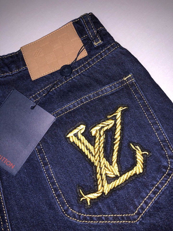 ブランドハーフパンツ素材ディテール